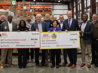 Brookshire Grocery Co. Donates $80K To Food Bank Of Northwest Louisiana