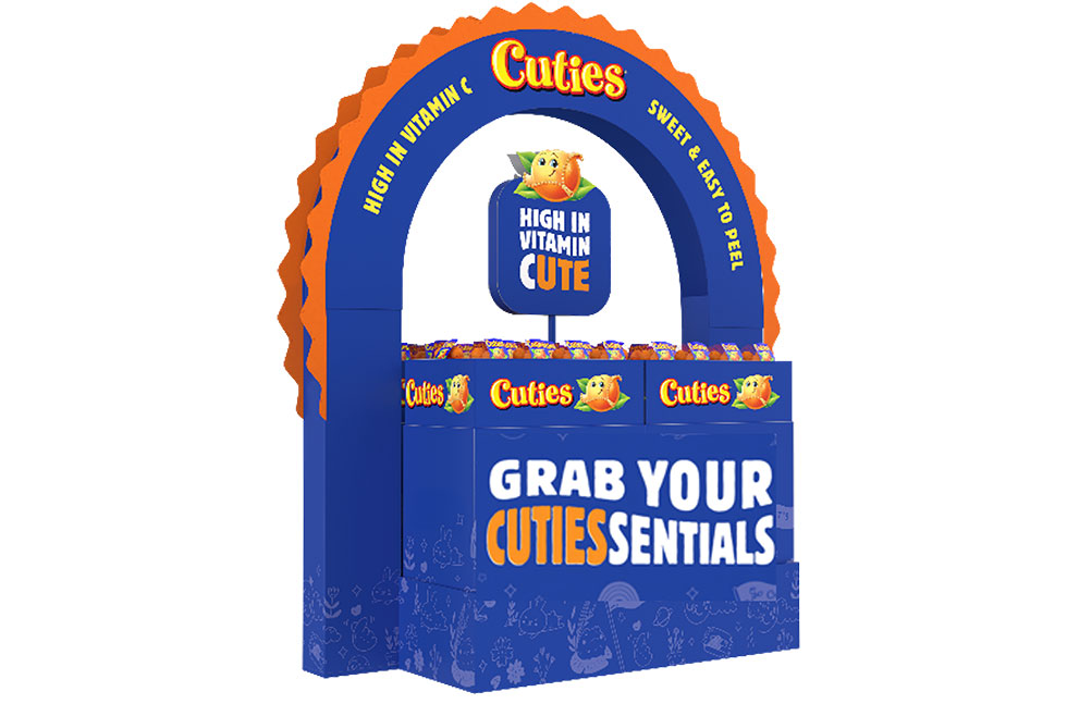 Cuties shipper display wow