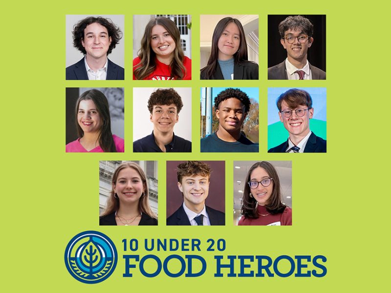 Hormel Foods Names 2025 Class Of 10 Under 20 Food Heroes
