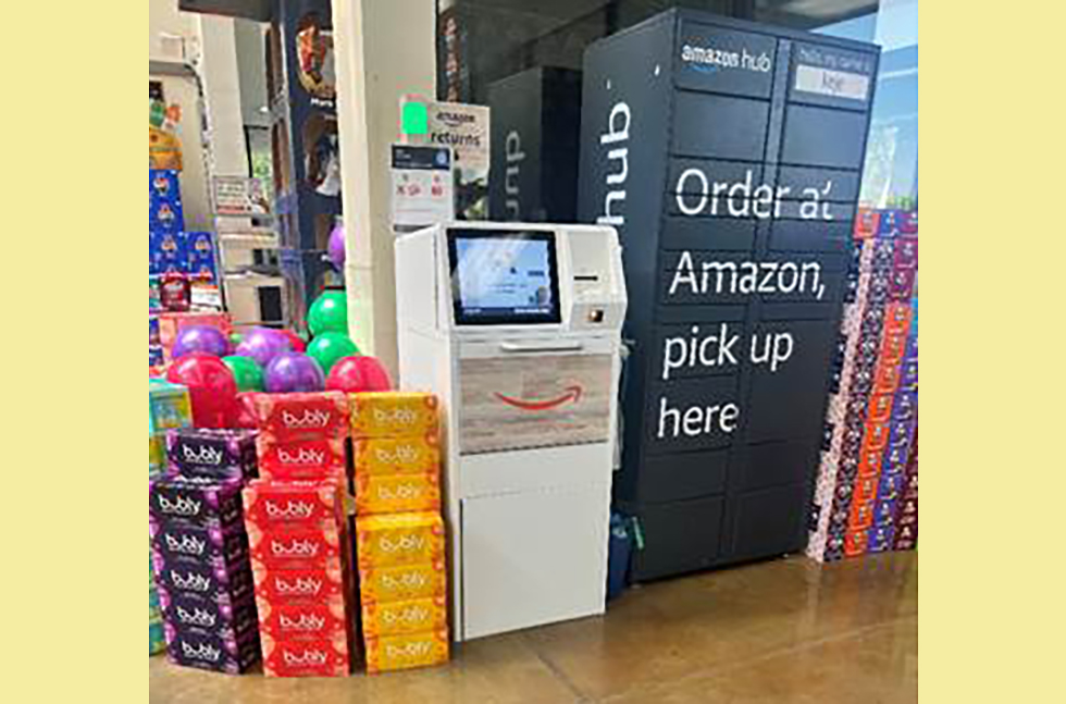 Save Mart Amazon return kiosk
