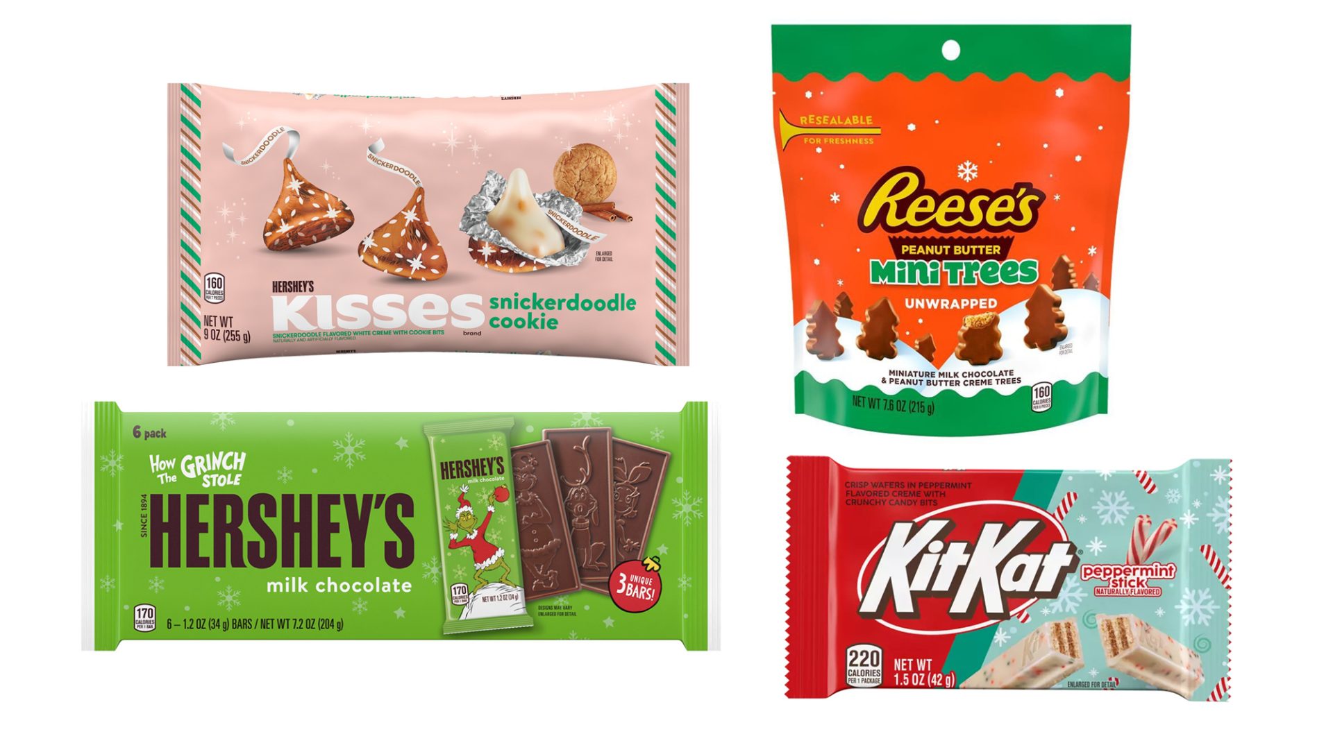 Hershey's holiday snacks