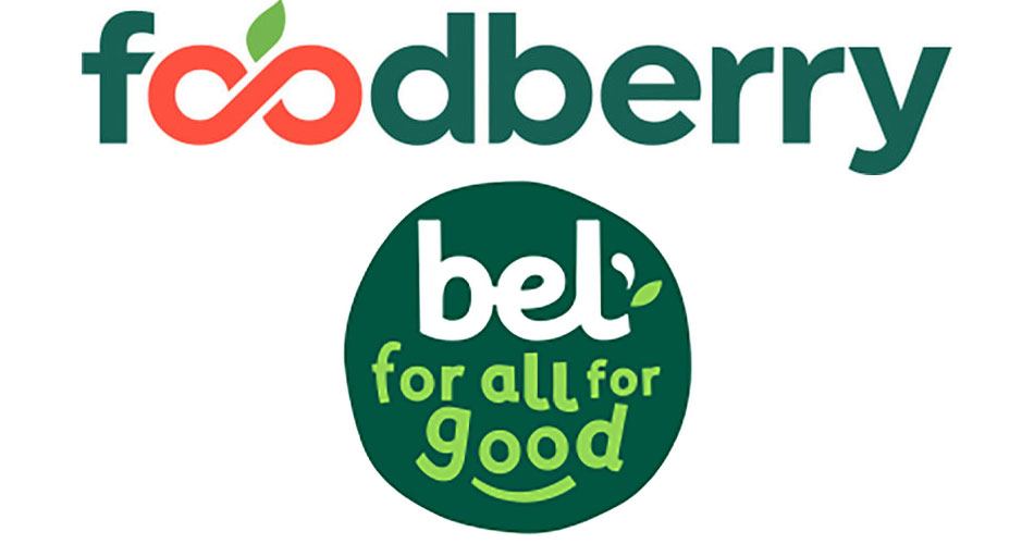 Foodberry and Bel Group logos