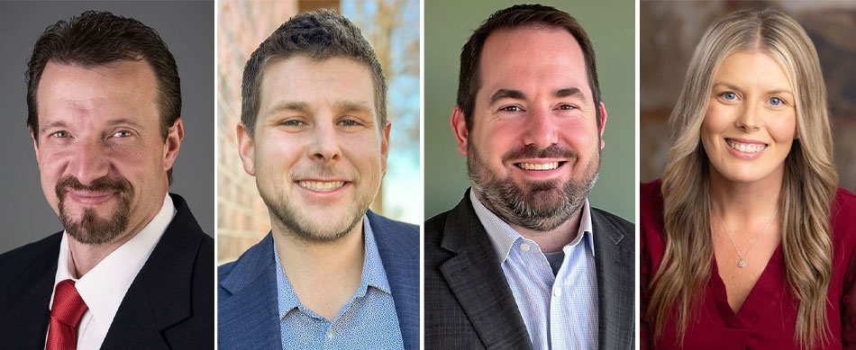 headshots of new leadership at Harps Food Stores