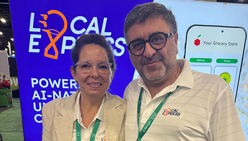 photo of Maria Gallegos and Bagrat Safarian, Local Express