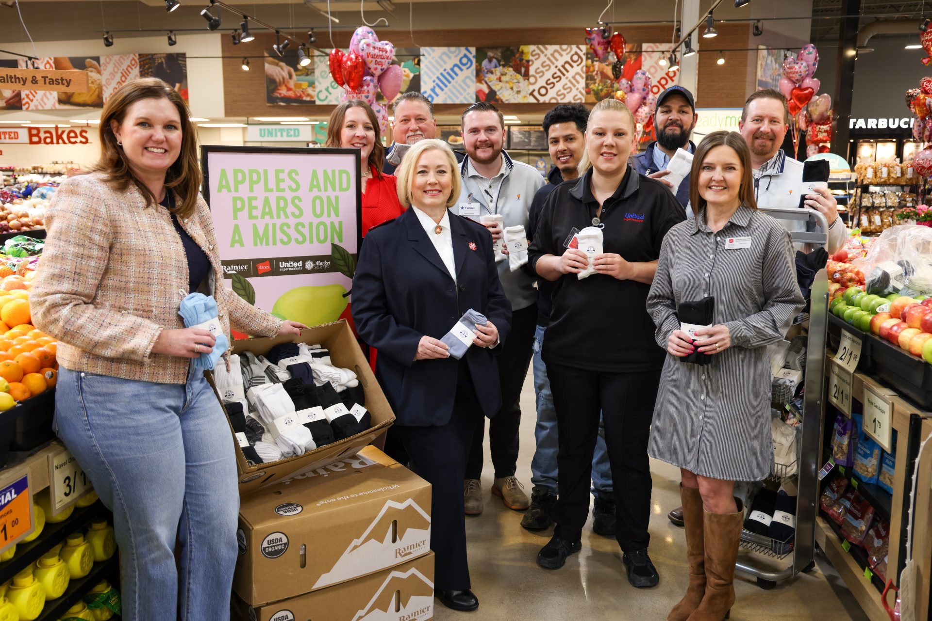 United Supermarkets socks