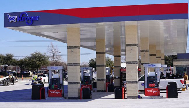 photo of Kroger fuel center