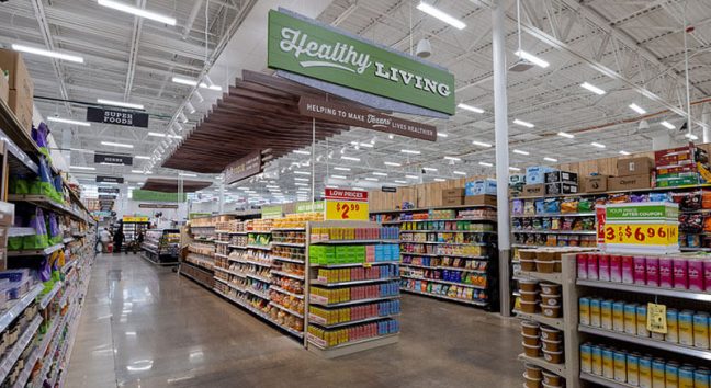 photo of Healthy Living department at H-E-B Hancock Center store