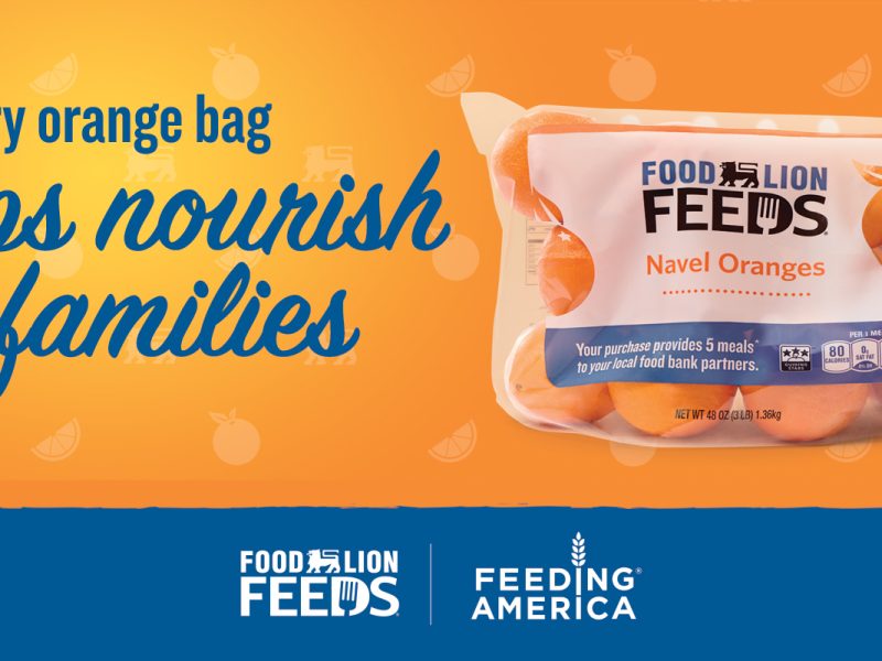 Food Lion Begins Annual Orange Bag Donation Campaign