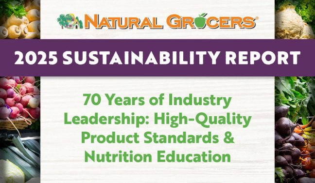 Natural Grocers Releases 2025 Sustainability Report