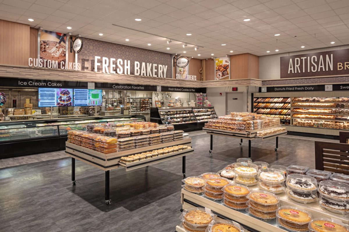 Bakery in a store