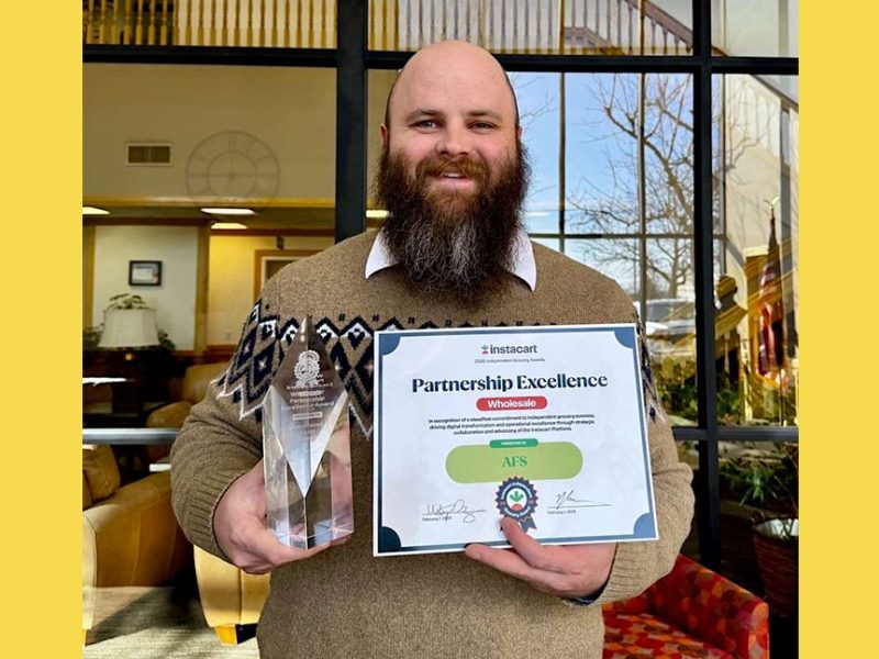 AFS Receives Instacart’s Wholesaler Partnership Award