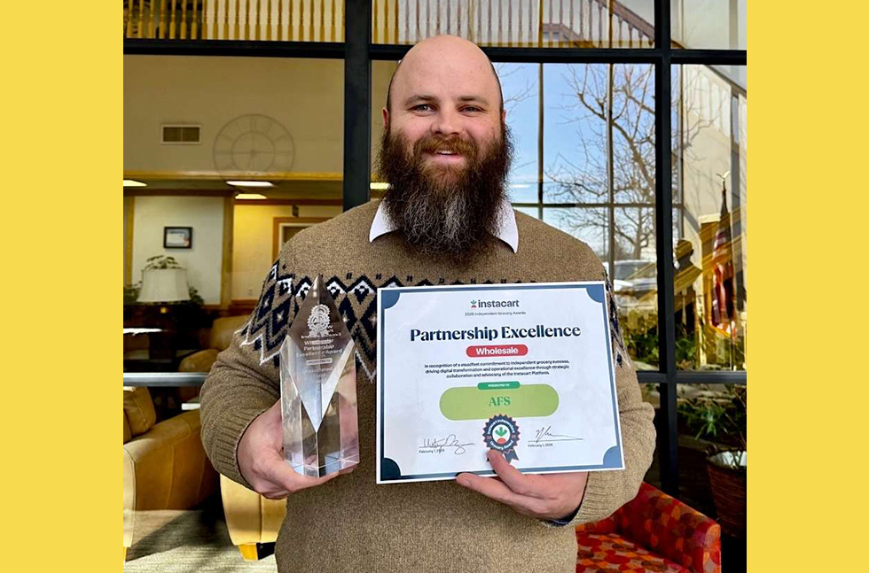 AFS wins Instacart award