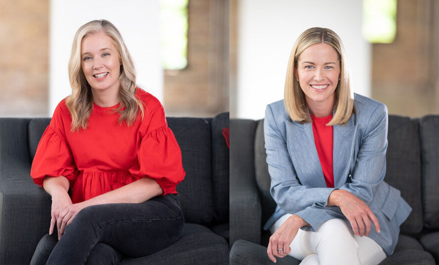 Cara Sylvester and Lisa Roath