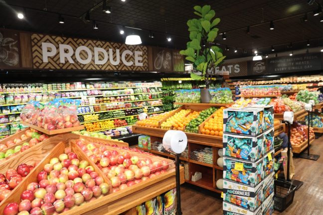 Associated Supermarket Group Brooklyn produce department