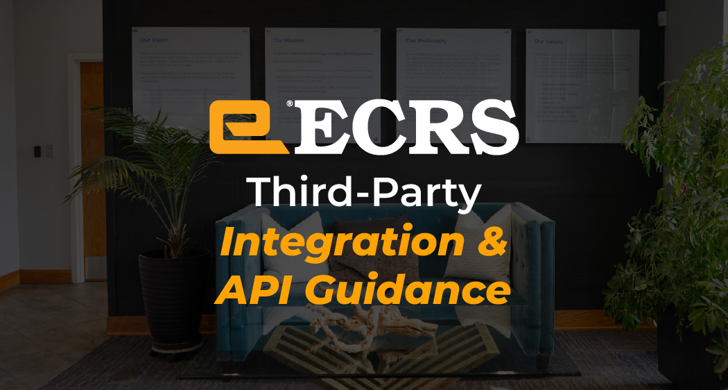 ECRS API Guidance