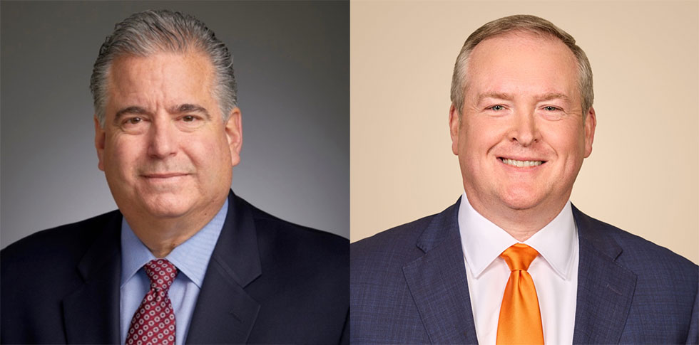 Todd Vasos and JJ Fleeman, Dollar General outgoing and incoming CEOs