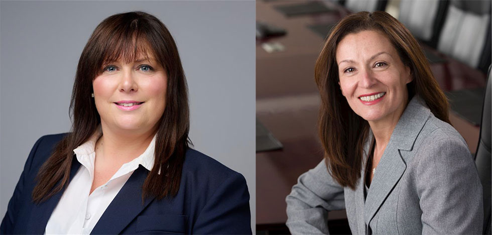 WGA President Kristie Maurer and Vice Chair Donna Zambo