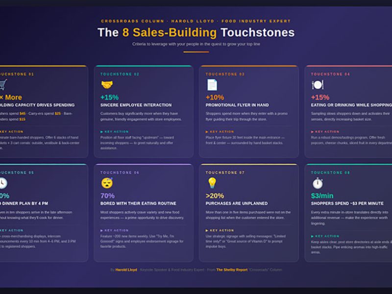 Crossroads: The 8 Sales-Building Touchstones