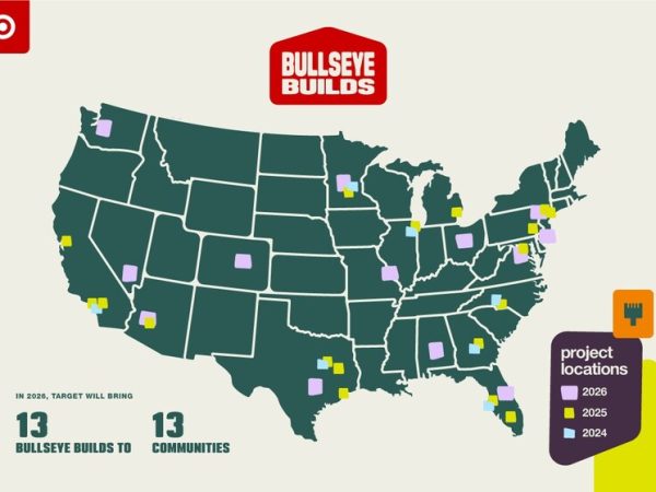 Target Invests $1M For 13 Bullseye Builds For 2026