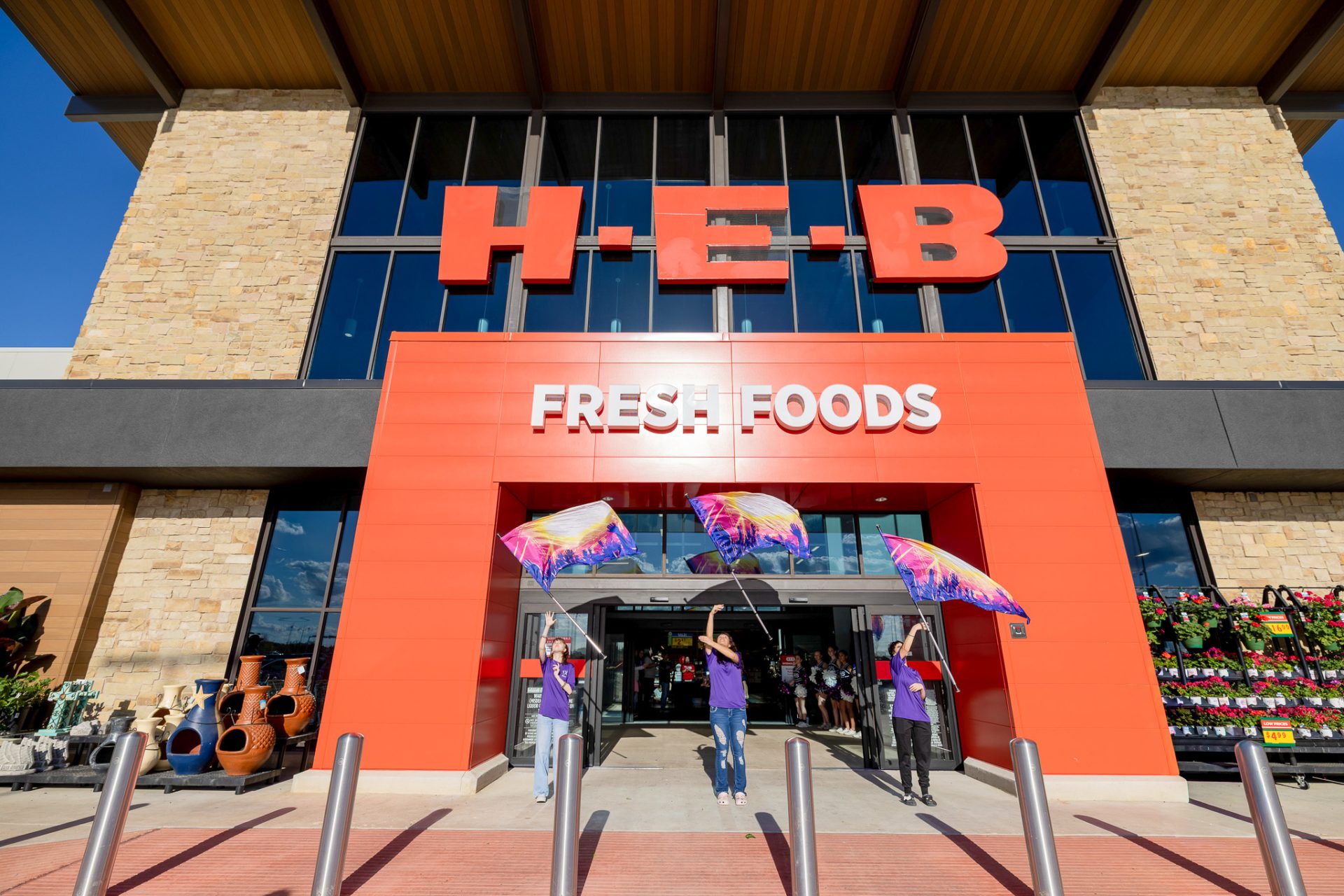 H-E-B Passport Giveback event