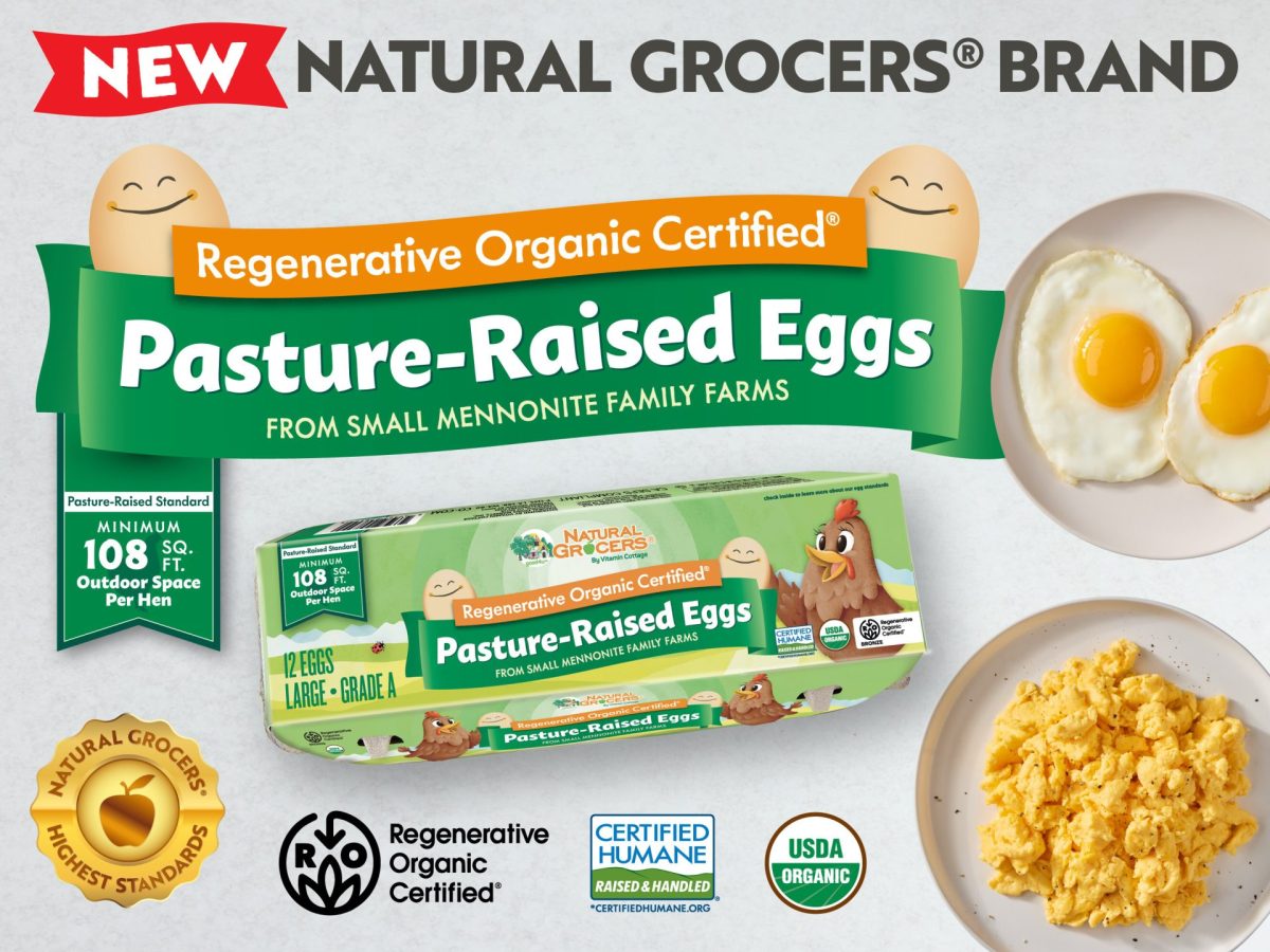 Natural Grocers Adds Organic Pasture-Raised Eggs To Private Label Line