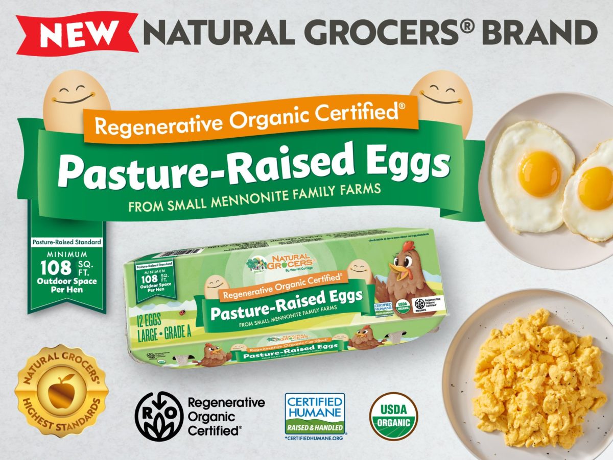 Natural Grocers private label eggs
