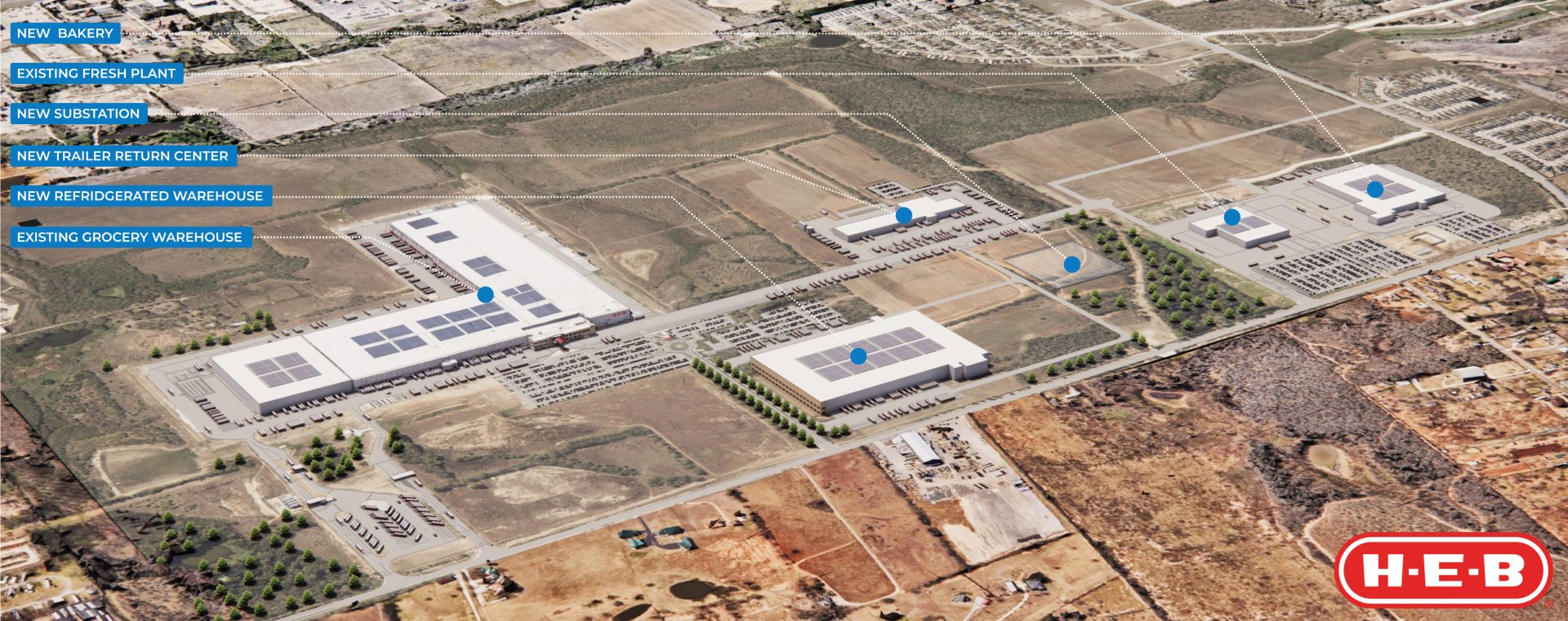 H-E-B Foster Road example