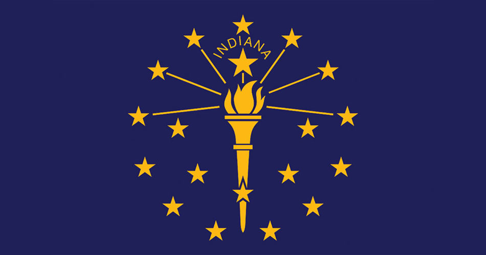 image of Indiana state flag