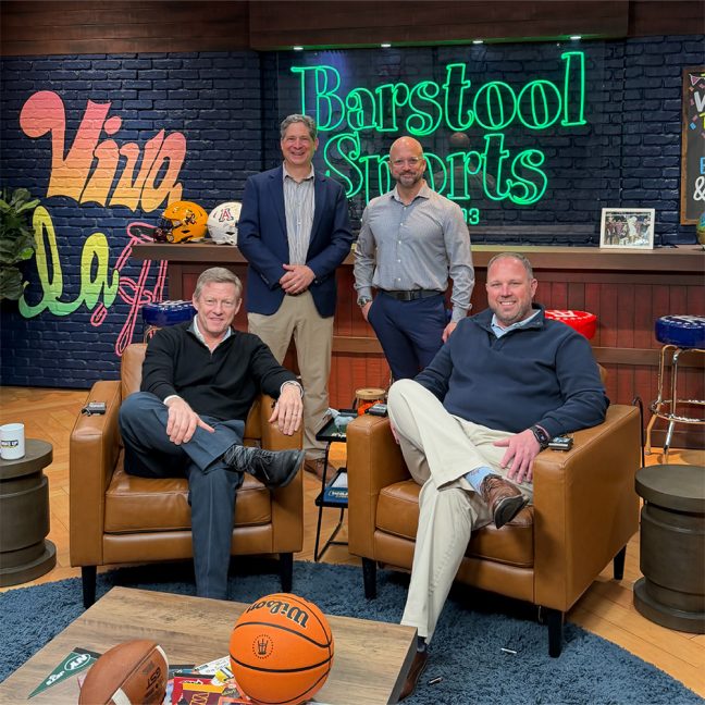 JTM Leadership Team at Barstool