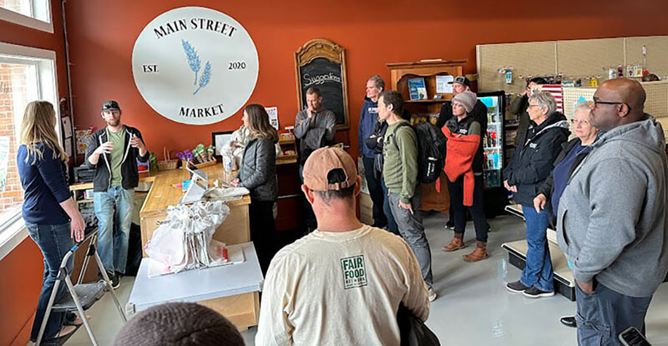 photo of Main Street Market store tour during National Rural Grocery Summit