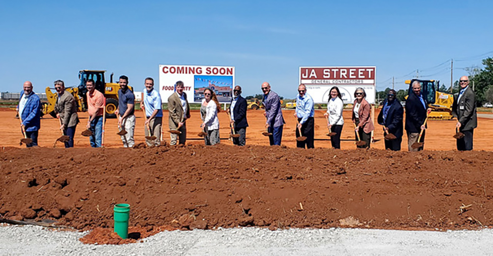 Food City groundbreaking in Huntsville, Alabama