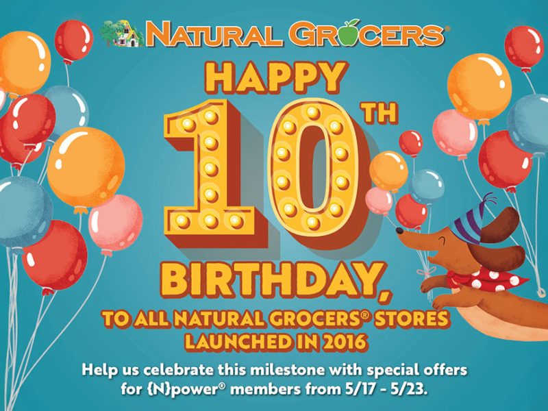23 Natural Grocers Stores In 12 States Marking 10th Anniversary