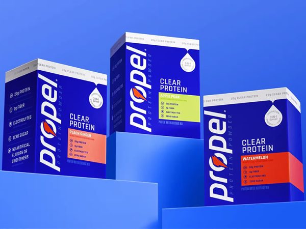 Propel Launches Clear Protein Powder With Fiber, Electrolytes