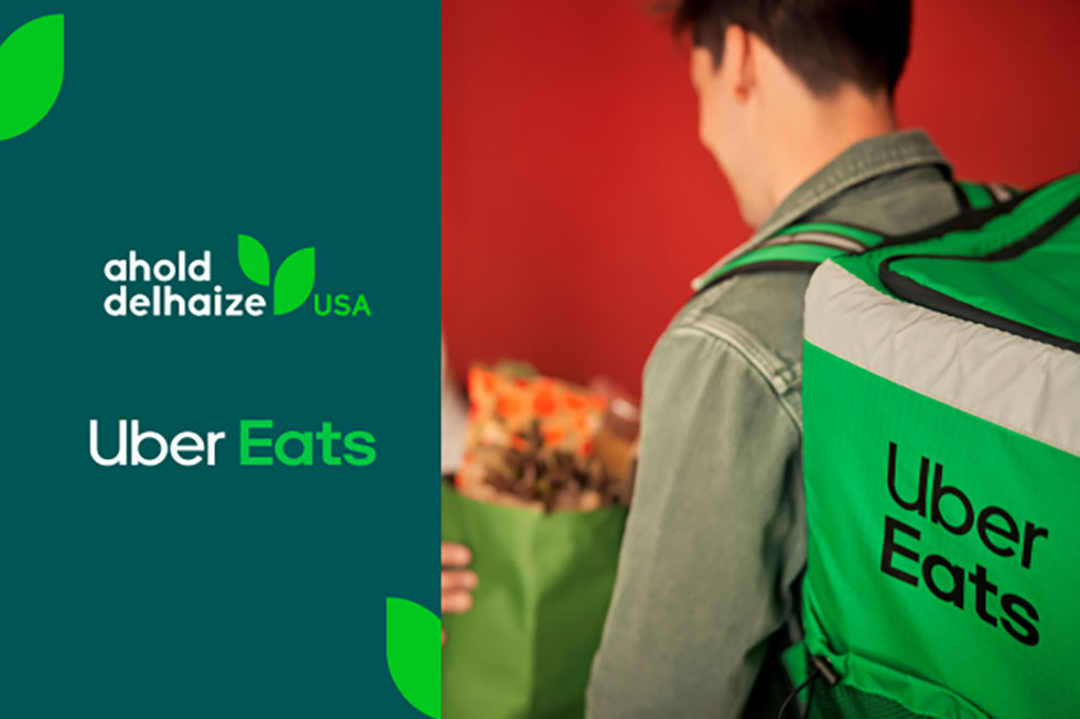 Ahold Delhaize USA Uber Eats