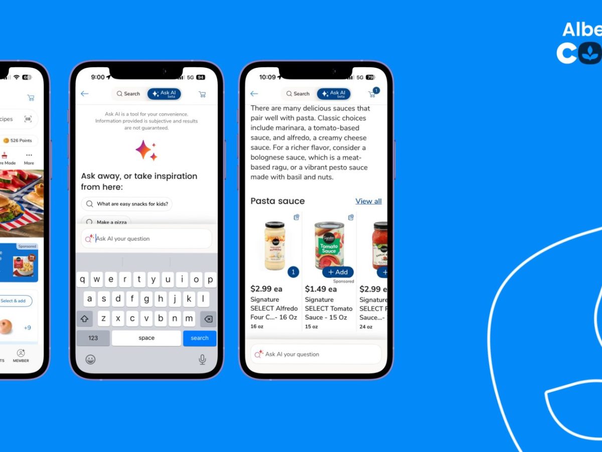 Albertsons Media Collective Brings Sponsored Products To AI-Powered Search