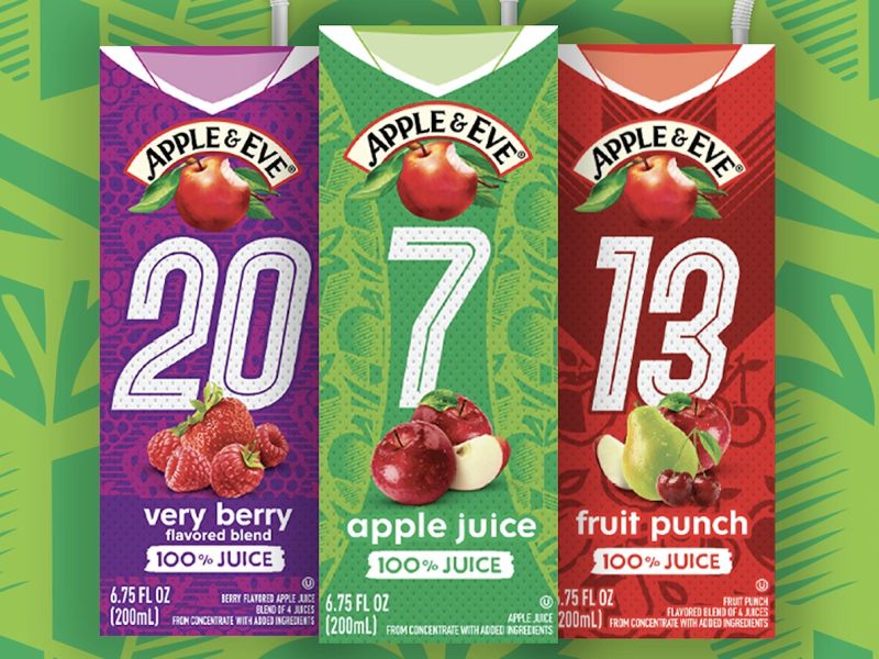Apple & Eve Kicks Off Summer With Soccer-Inspired Juice Boxes