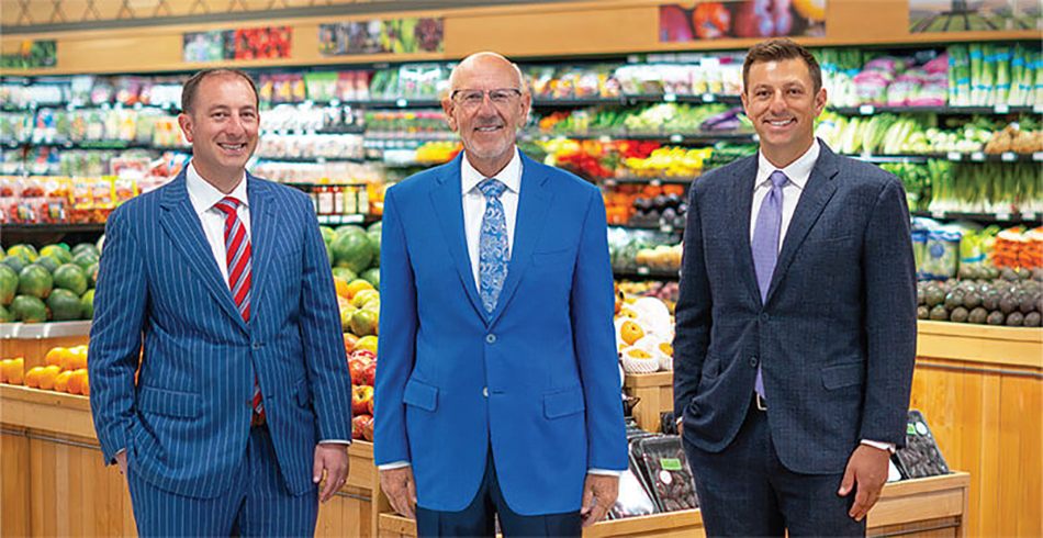 photo of Elliott, Mike and Aaron Stone of Mollie Stone's Market