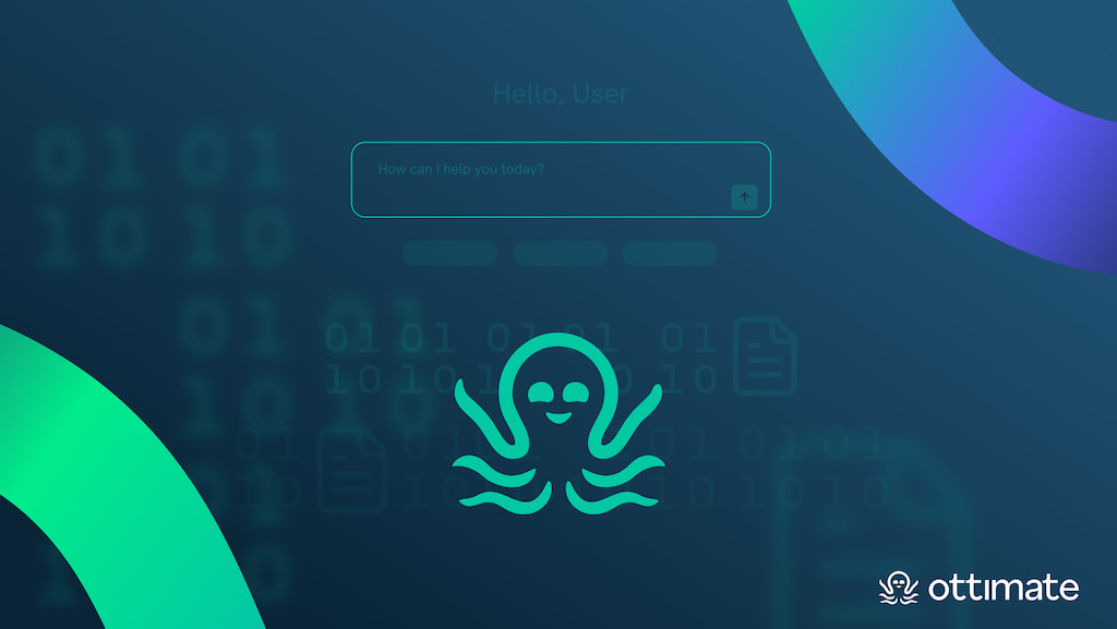 Ottimate logo and mock interface