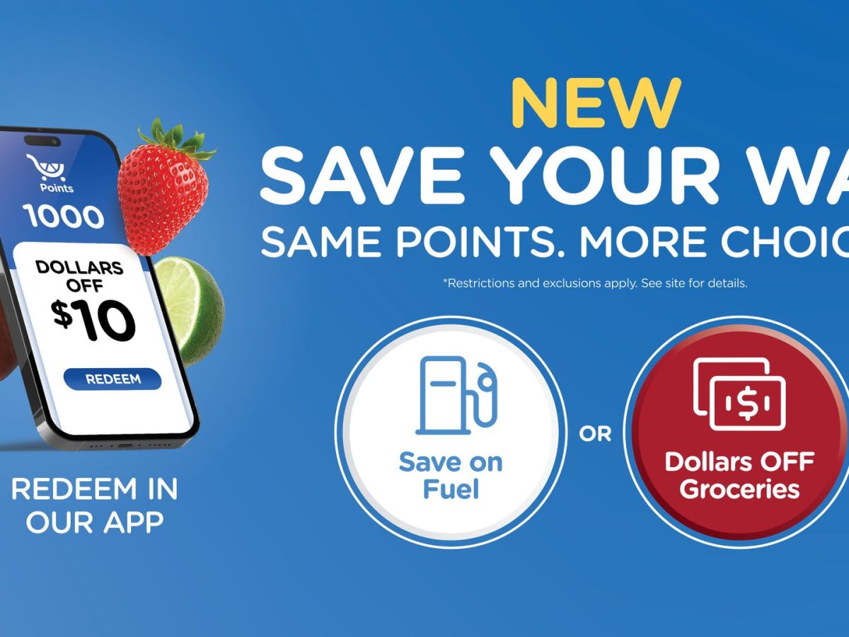 Kroger Rewards Program Adds Points Redemption For Grocery Savings