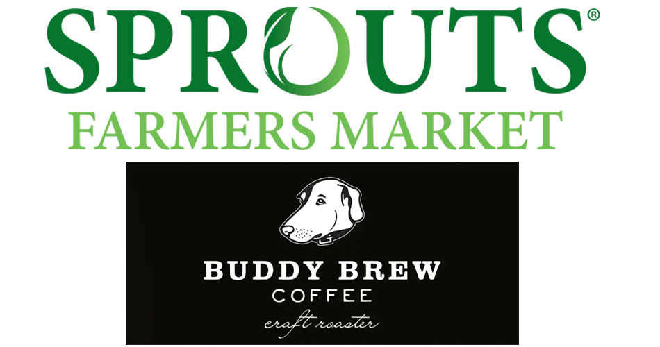Sprouts and Buddy Brew logos