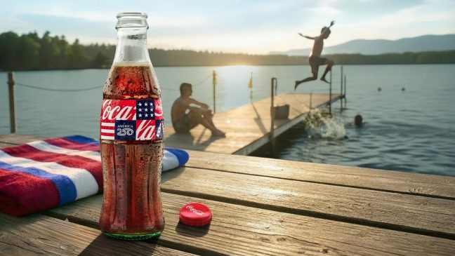 Coca-Cola America250 bottle