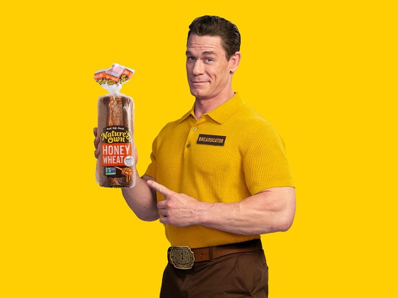 Nature’s Own Taps John Cena As ‘Breaducator’ For Brand Refresh