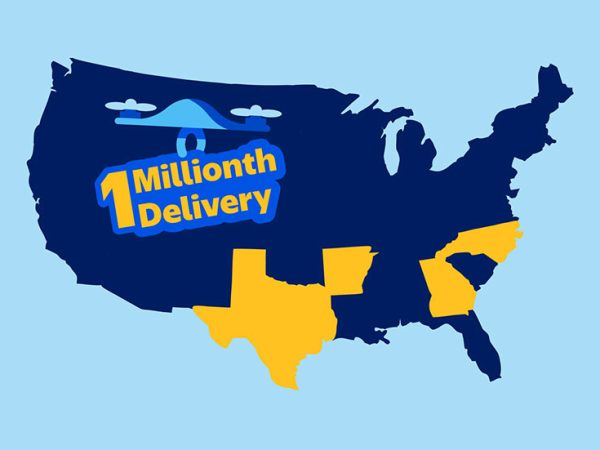 Walmart Completes 1M Drone Deliveries Across The U.S.