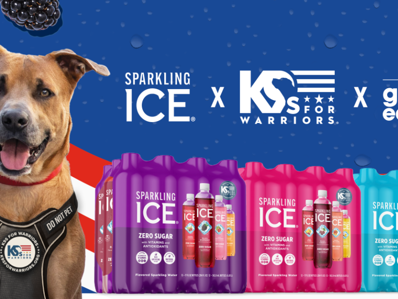 Giant Eagle, Sparkling Ice Sponsor Service Dog For Veteran