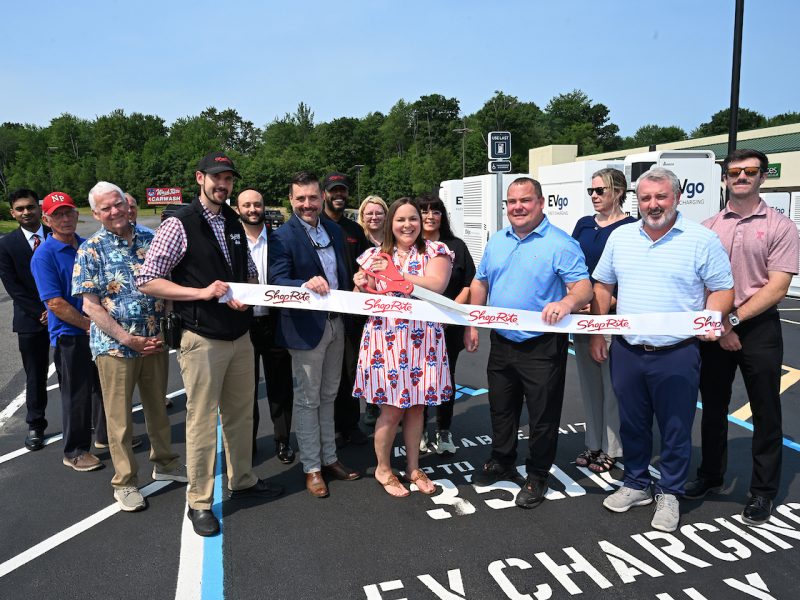 PA ShopRite Adds EV Fast Chargers For Shopper Convenience