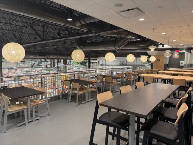 Publix Naples seating area