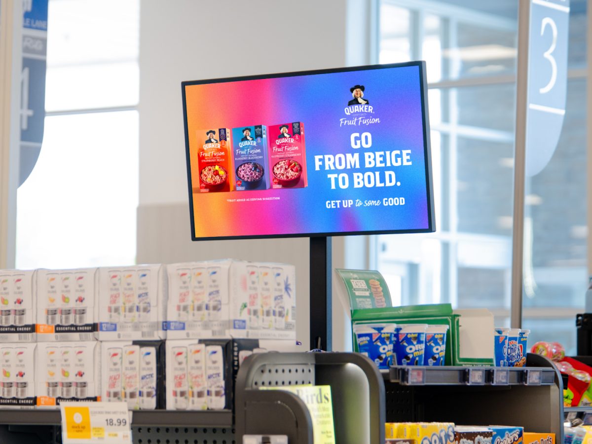 Grocery TV, Esri Partner To Bring Data-Driven Targeting To In-Store Media