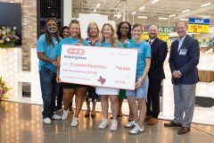 H-E-B charity donation photo