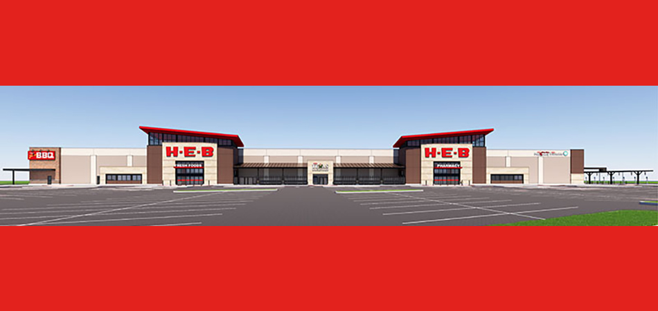 rendering of new H-E-B store for San Antonio East Side