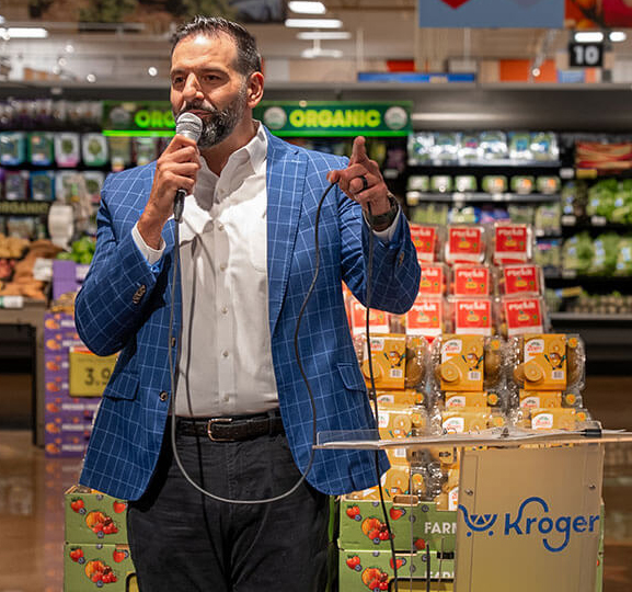 photo of Rudy DiPietro, president, Kroger’s Texas Division